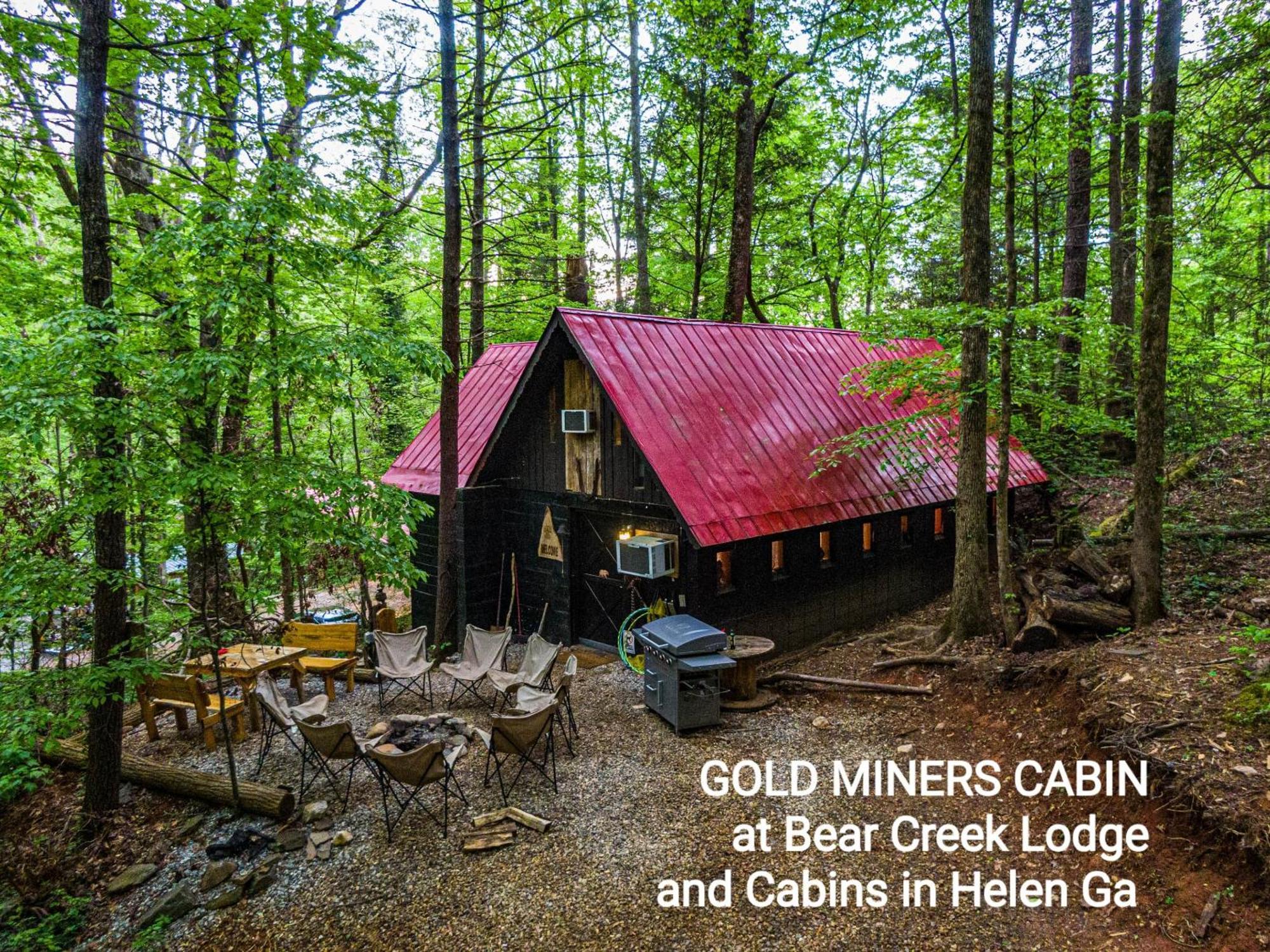 Bear Creek Lodge And Cabins In Helen Ga - Pet Friendly, River On Property, Walking Distance To Downtown Helen Exterior foto