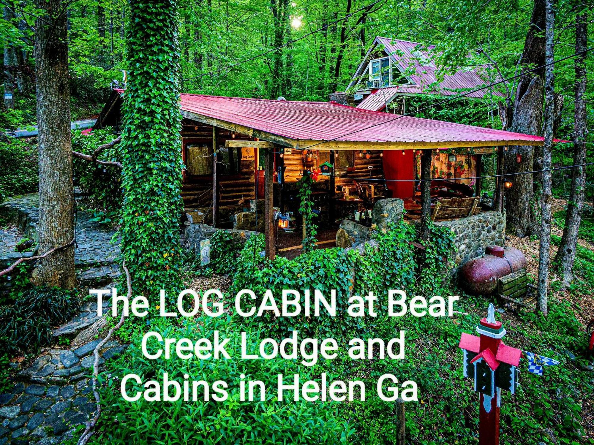 Bear Creek Lodge And Cabins In Helen Ga - Pet Friendly, River On Property, Walking Distance To Downtown Helen Exterior foto